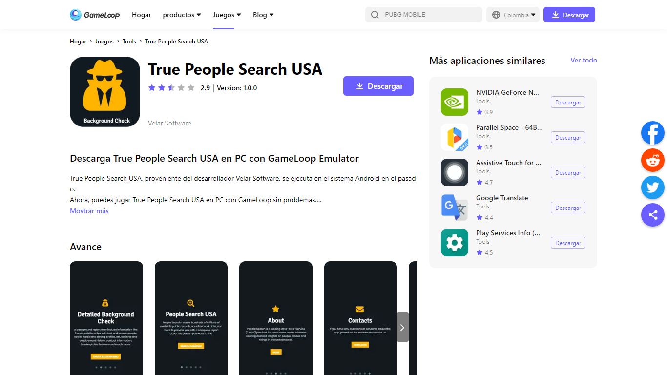 Descargar True People Search USA en PC | GameLoop Oficial